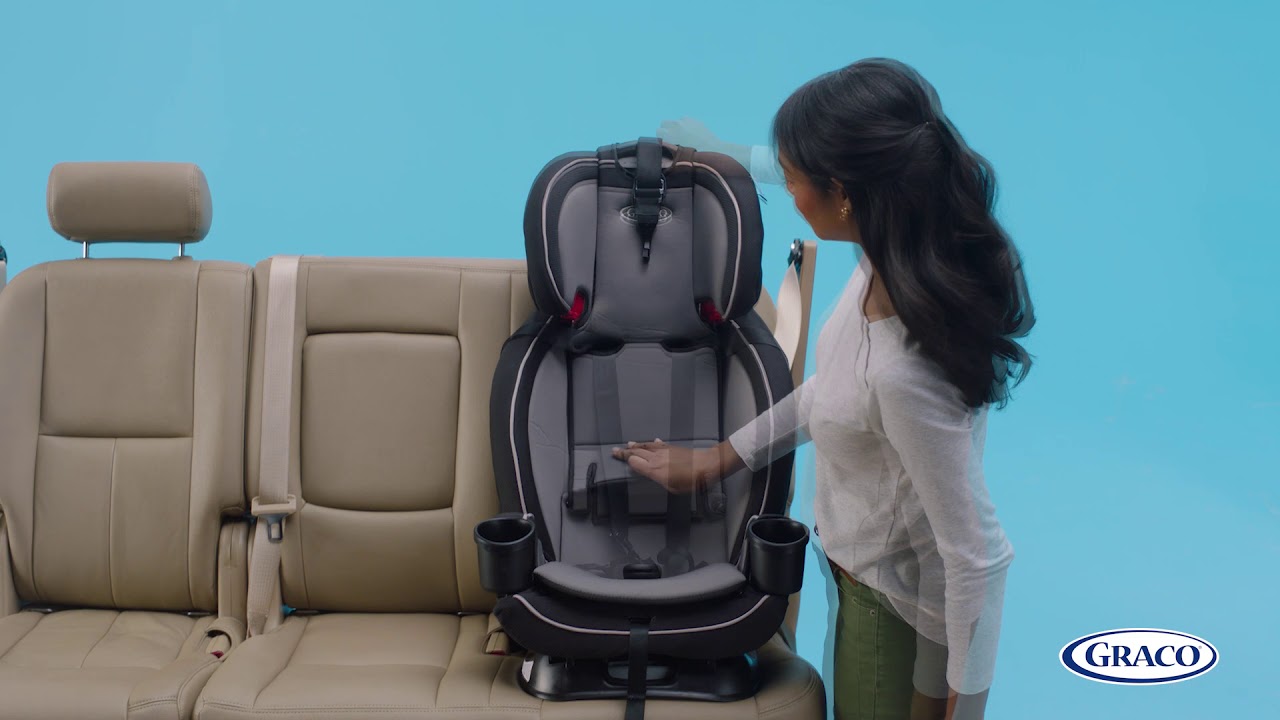 How to Install TrioGrow® SnugLock® Car Seats Forward-Facing using Vehicle Seat Belt and SnugLock®