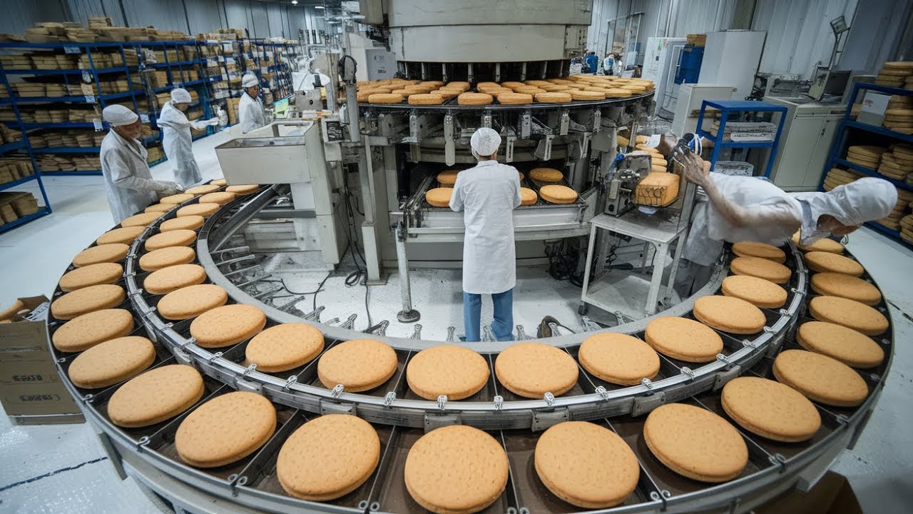 Inside a Biscuit Factory: How Your Favorite Cookies Are Made.