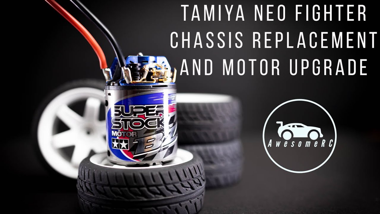 Tamiya Neo Fighter SNAPPED Chassis replacement and Motor Upgrade!