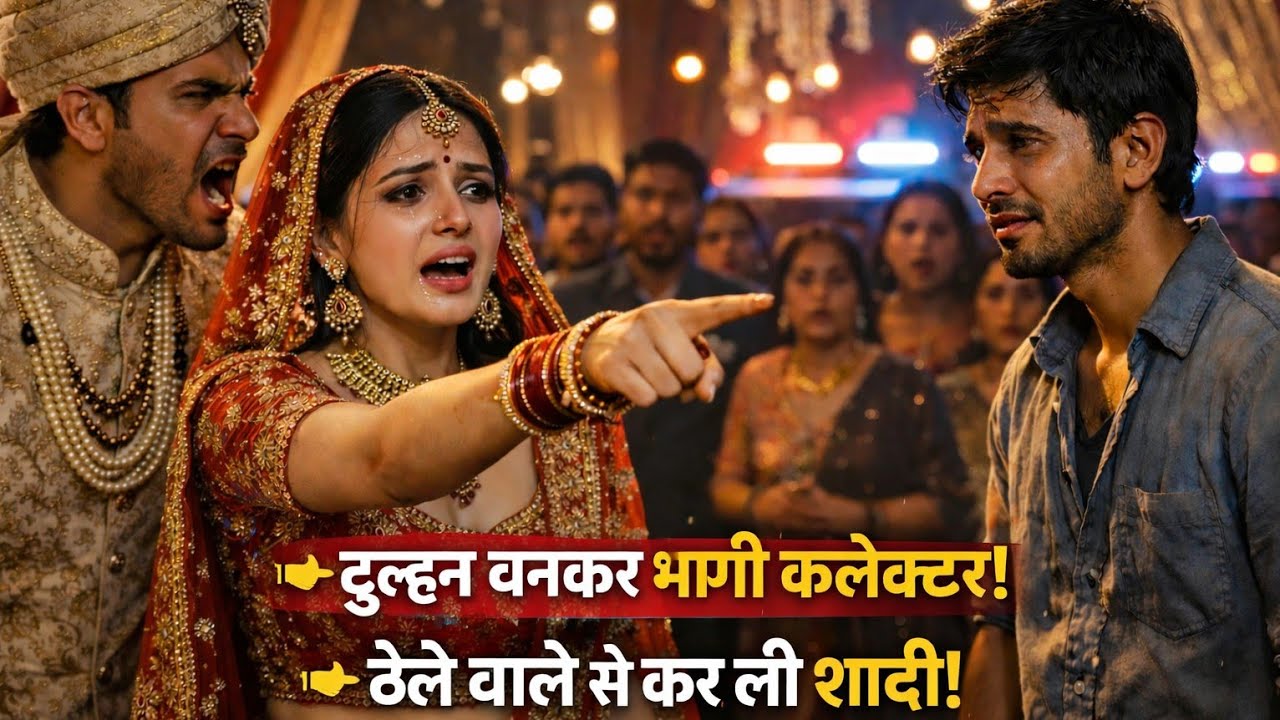  शादी के मंडप में कलेक्टर मैडम ने कहा – मैं ये शादी नहीं कर सकती! फिर जो हुआ पूरे शहर ने देखा🥲