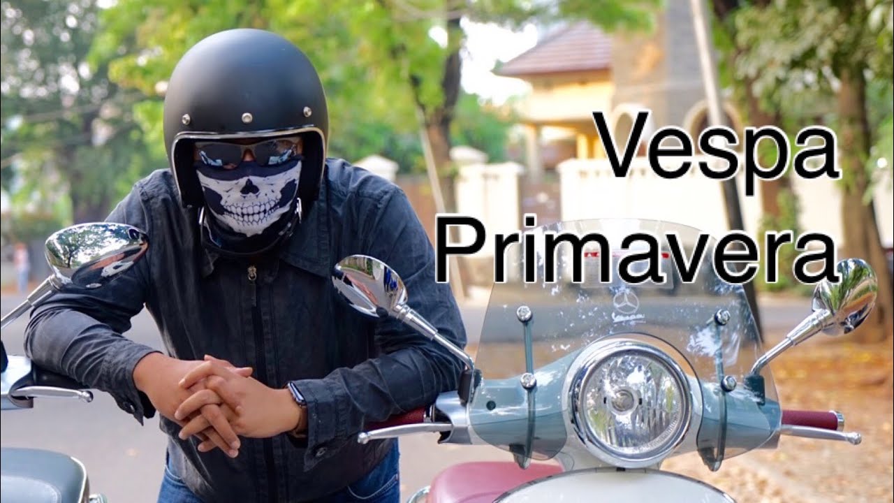 Vespa Primavera and Sprint Review Indonesia
