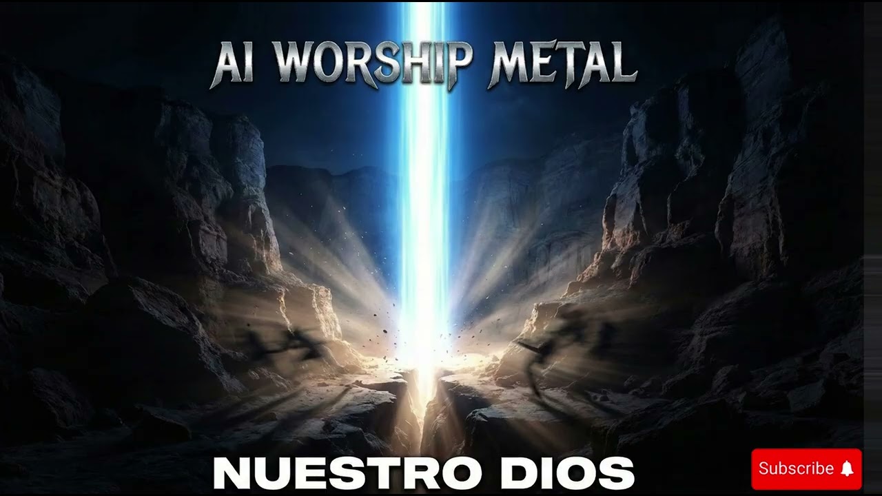 NUESTRO DIOS (Our God) - Modern Melodic Metal Cover | AI Worship Metal