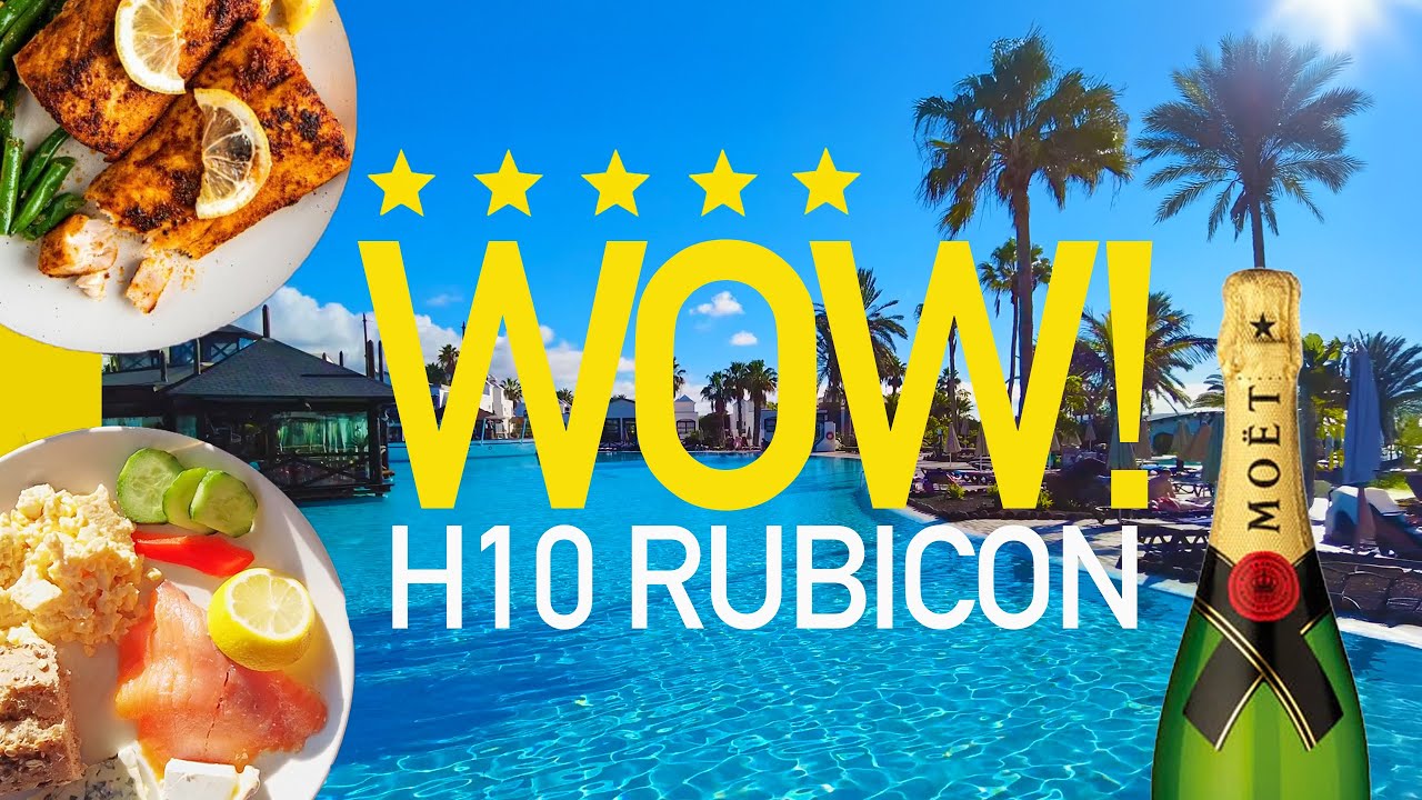 🇪🇸Best Hotel in Lanzarote! Hotel Room Tour & Review: Lanzarote H10 Rubicon Palace | Cheapest 5*