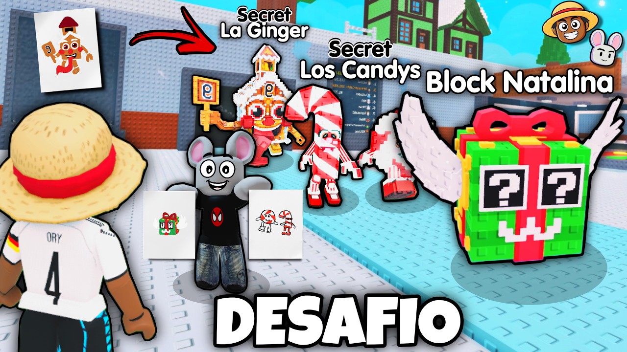 TUDO QUE EU e O LARRYZINHO DESENHAR VIRA REALIDADE NO ROUBE O BRAINROT! (VERS&Atilde;O NATALINA)