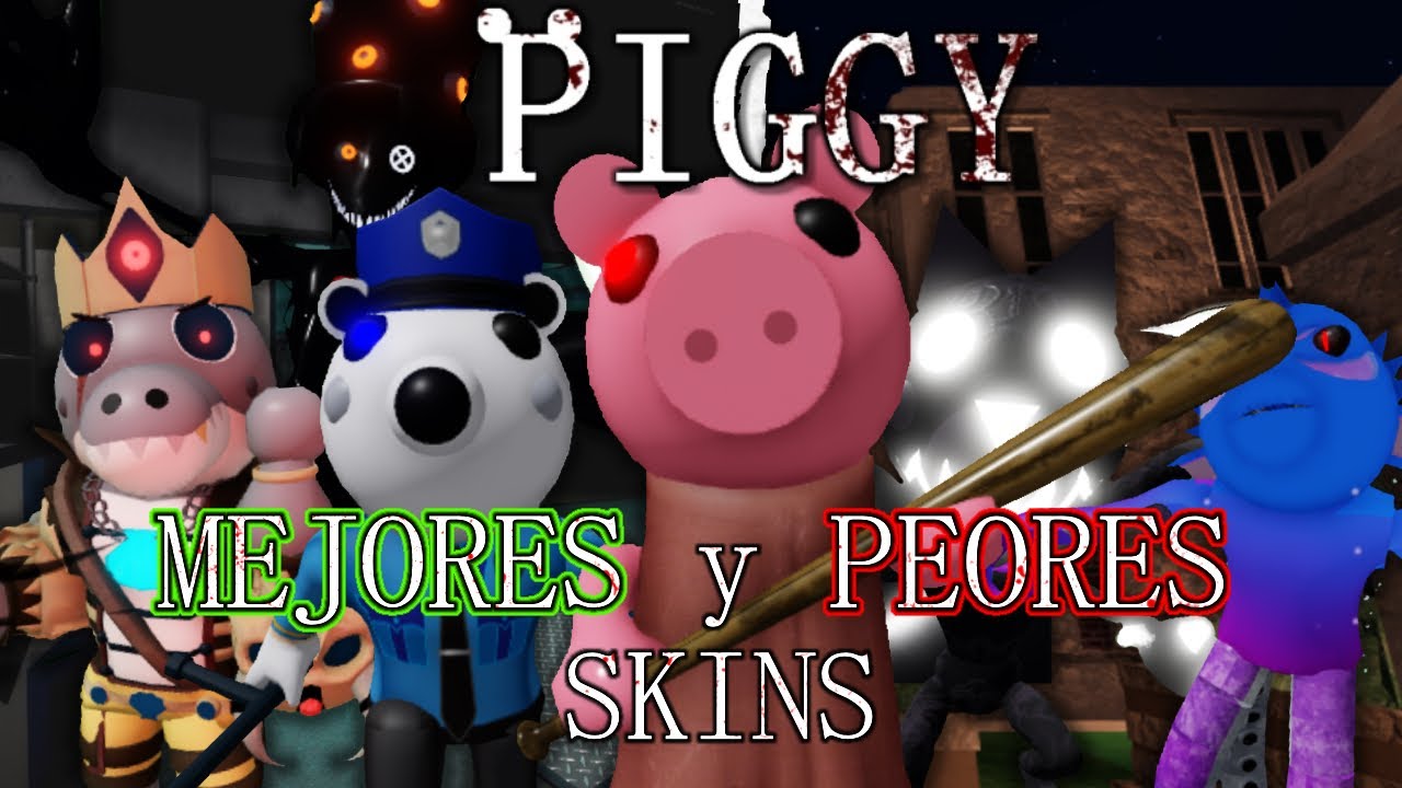 TOP 5 Las MEJORES y PEORES Skins De PIGGY 🐷 || Roblox Piggy
