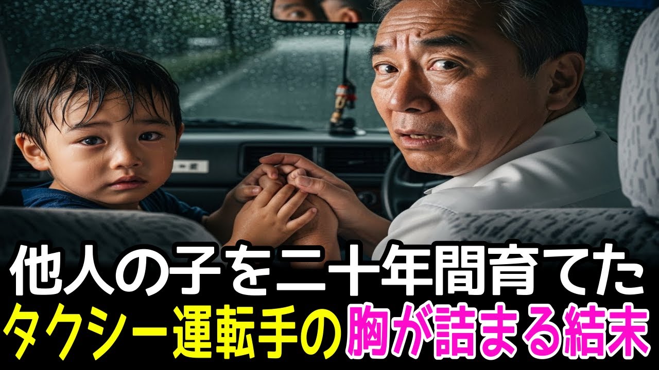捨てられた四歳の子を抱いたタクシー運転手、その日から私の人生が再び始まりました。
