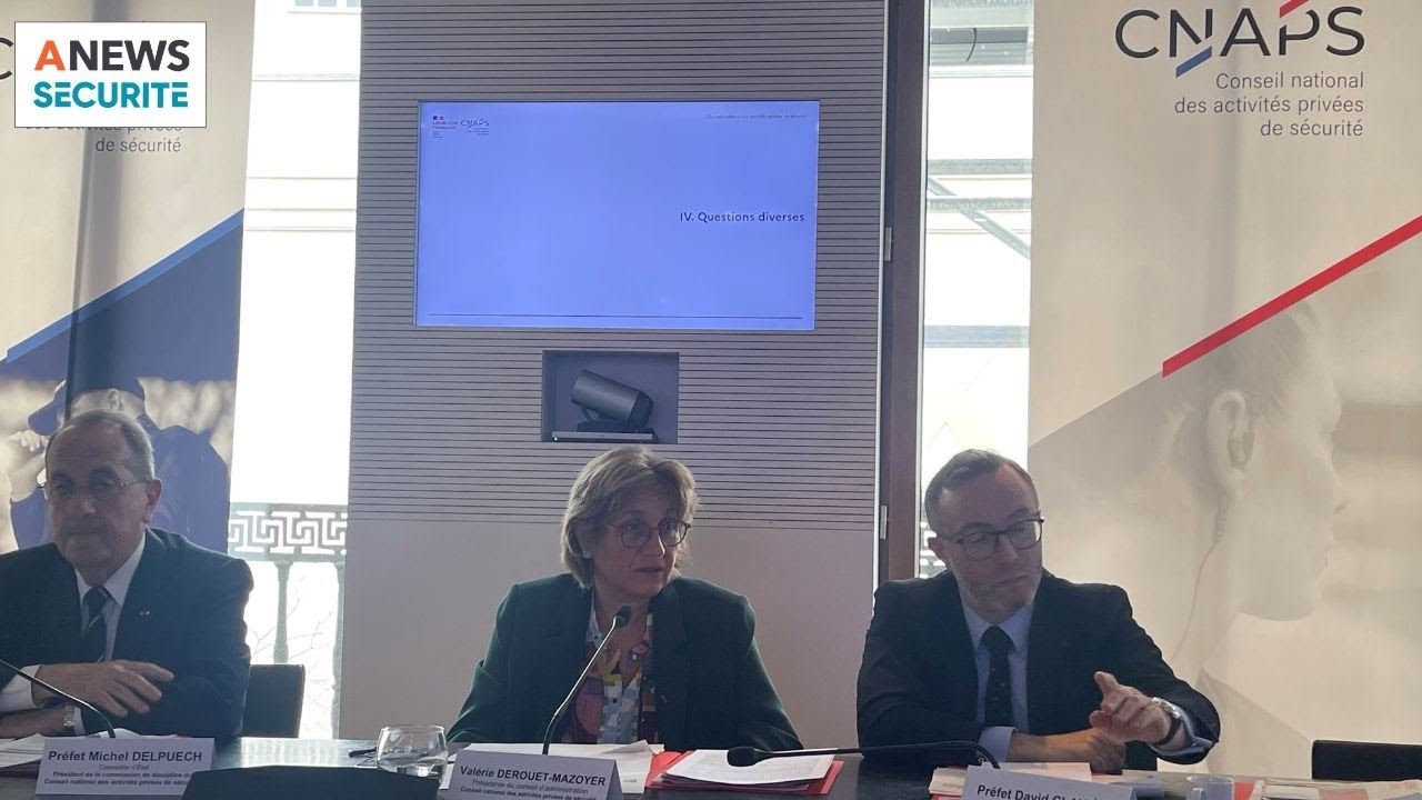 Rapport d'activité du CNAPS 2023 - Retour en vidéo