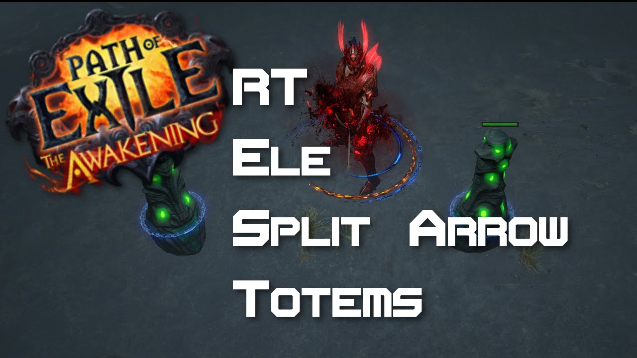 RT Ele Split Arrow Totems Hipster Build - Path of Exile 2.0