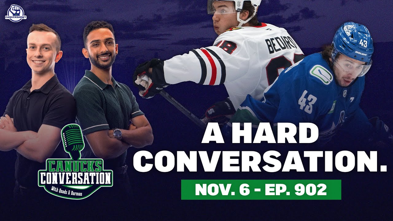 A hard conversation + Family Feud | Canucks Conversation