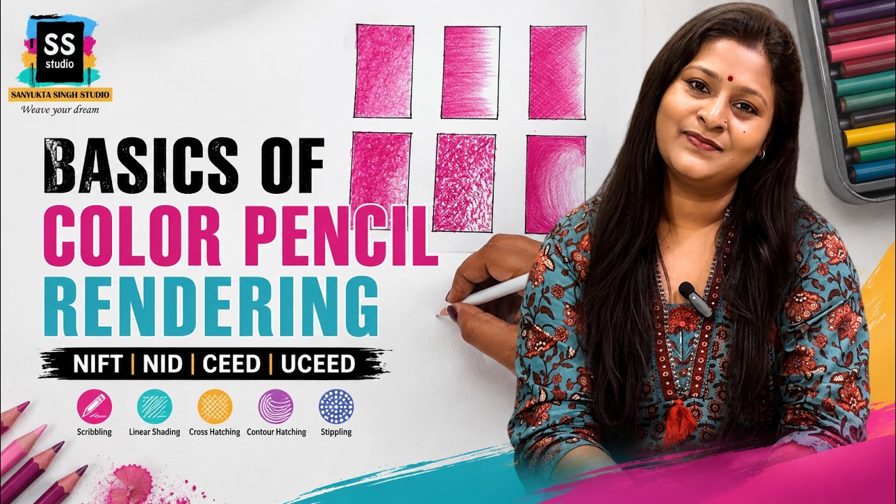 Shading and Rendering Tips and Techniques for Beginners I NIFT NID & UCEED