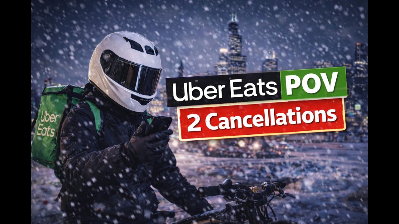 Принимала КАЖДЫЙ заказ в Uber Eats… А потом случилось вот это (более 30 долларов в час!)