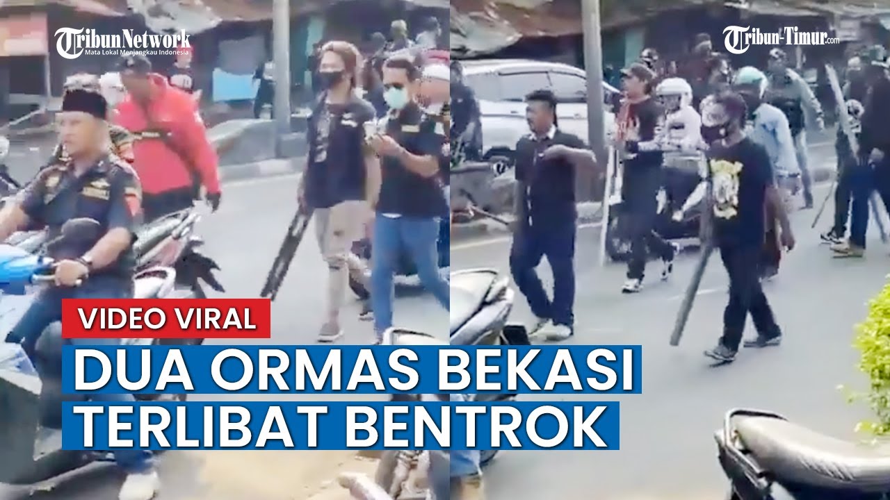 Dua Kelompok Ormas di Bekasi Bentrok karena Rebutan Limbah Pabrik