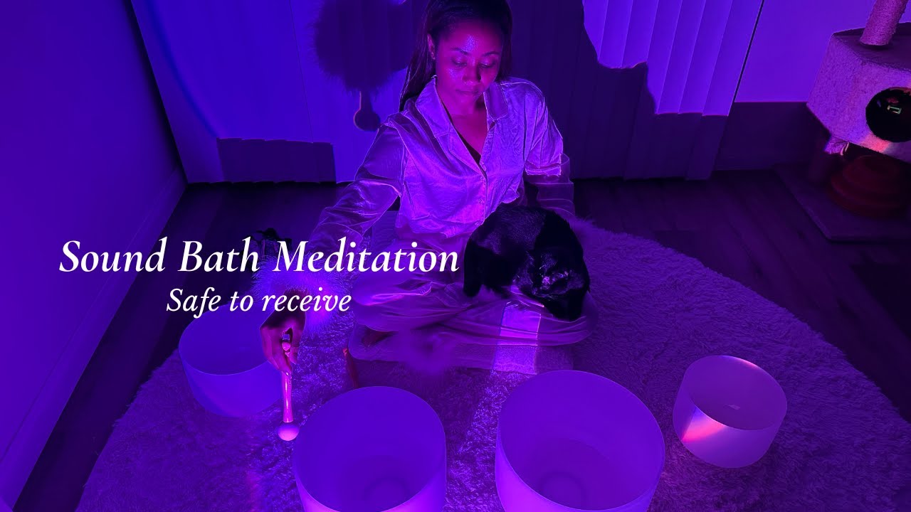 SUNDAY RESET | Crystal Singing Bowls Meditation For Emotional Reset