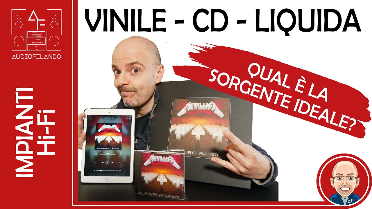 Vinile, CD o Liquida... Che formato scegliere per la nostra musica? Decidiamo nel modo giusto!