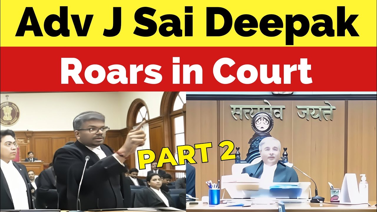Adv. J Sai Deepak Roars in Court | PIL against Cabinet rank to 42 MLAs Row #law #karnataka PART 2