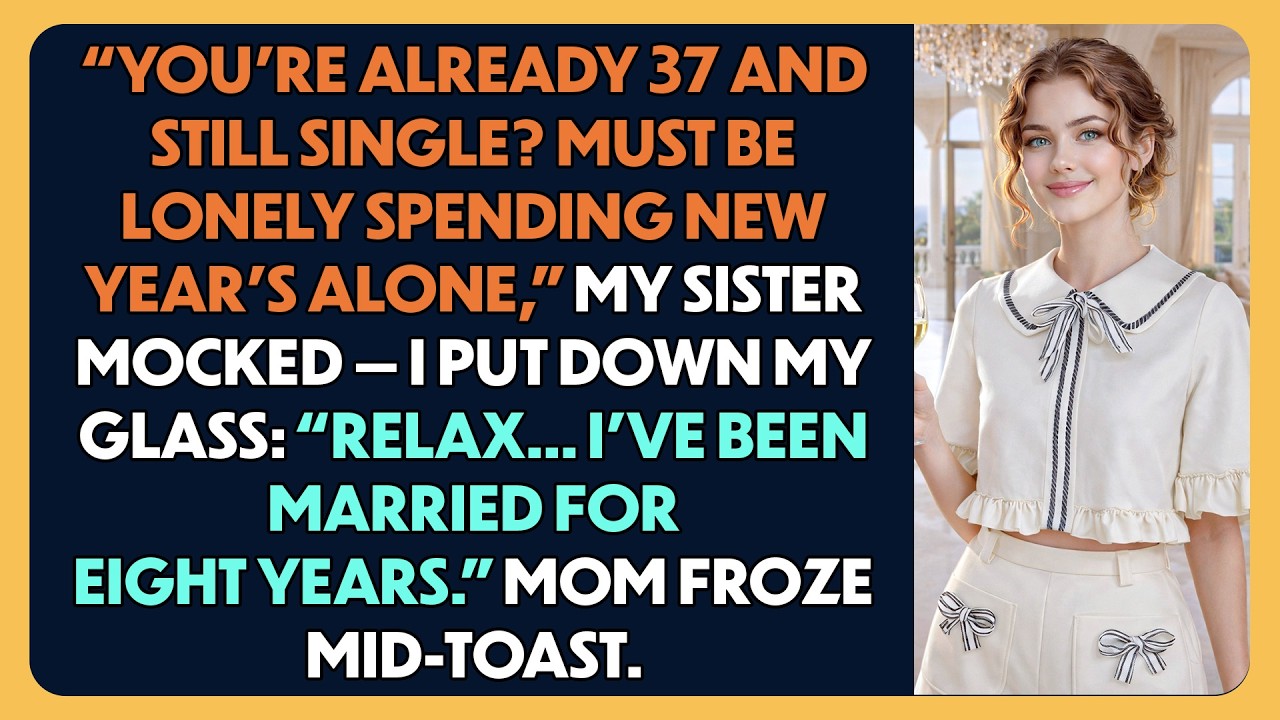 “You’re 37 And Still Single Must Be Sad Spending New Year’s Alone,” My Sister Mocked…