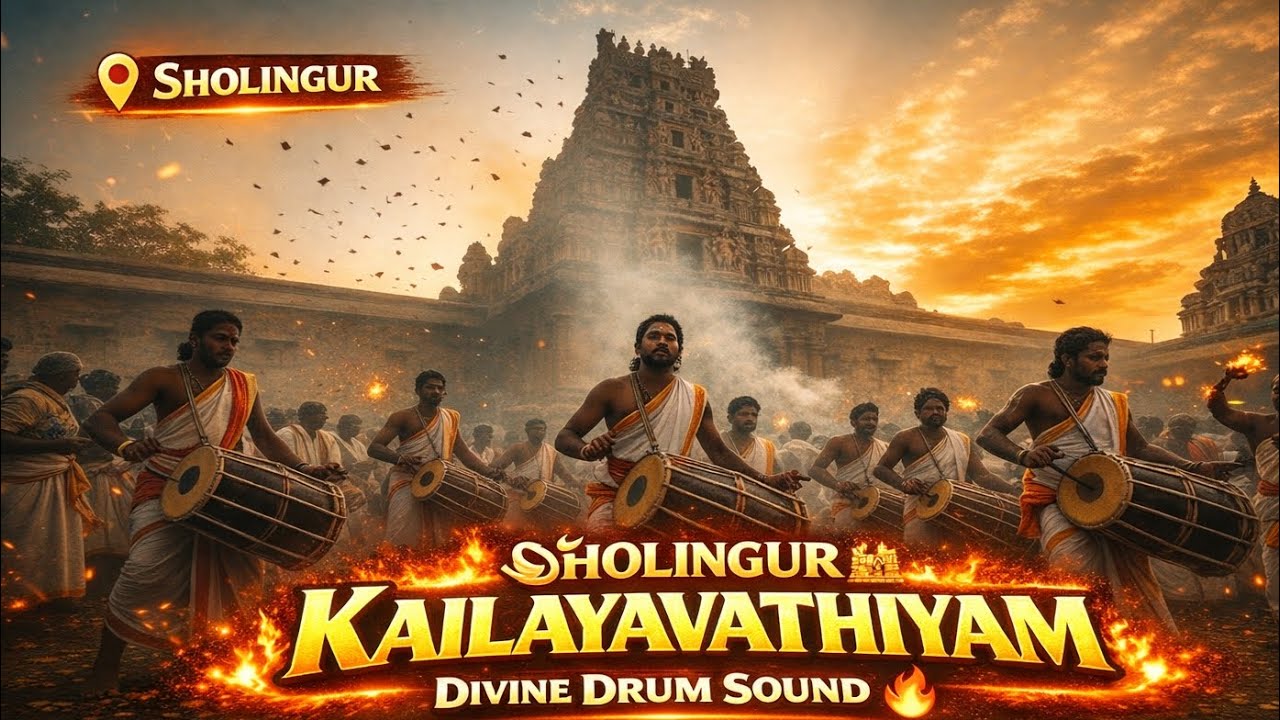 🛕 “Sivan Kovil-la முழங்கும் Kailayavathiyam – Divine Experience” | Thiruvalam Temple 📿