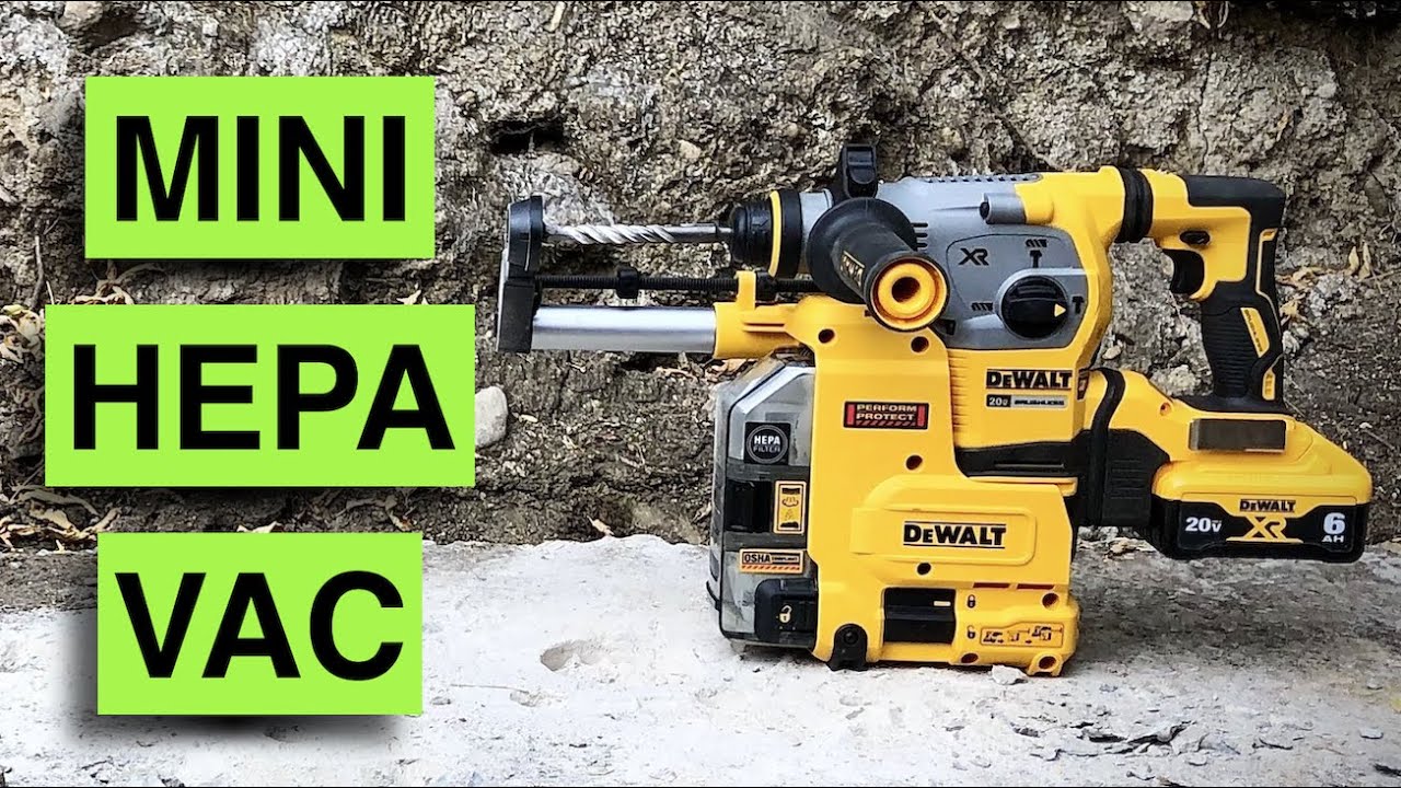 Почему вам нужен пылеудаляющий аппарат Dewalt DWH304DH для перфоратора SDS+ 1-1/8 дюйма