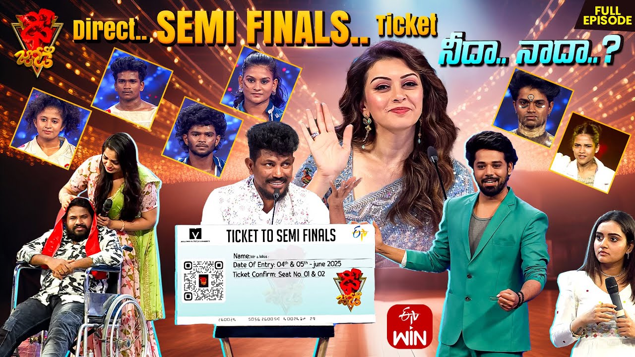 Dhee Jodi | 14th May 2025 | Vijay Binni, Hansika, Ganesh Master | Full Episode |ETV