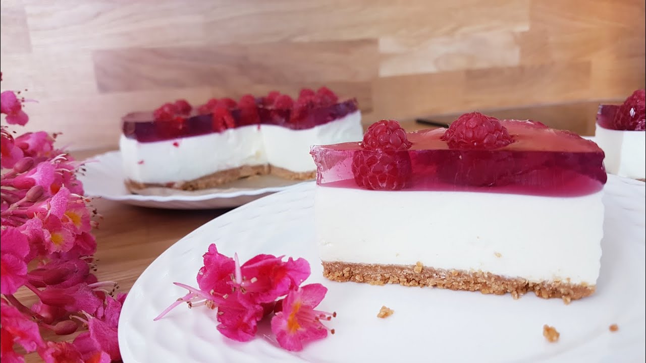 Sernik na zimno z serków homogenizowanych Danio🍓🍒