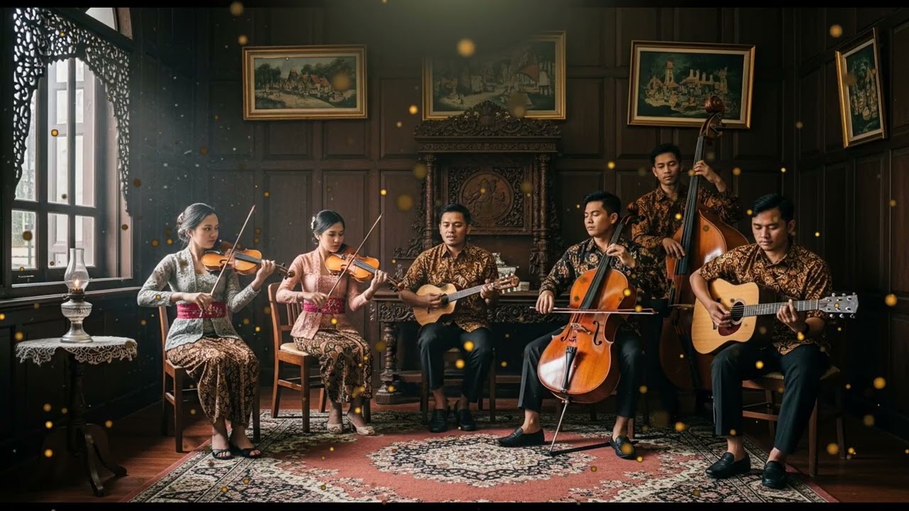 PERTEMUAN - Anna Mathovani | Keroncong Jadoel Cover | Nostalgia Lawas Indonesia Viral 2026 🎻🎼