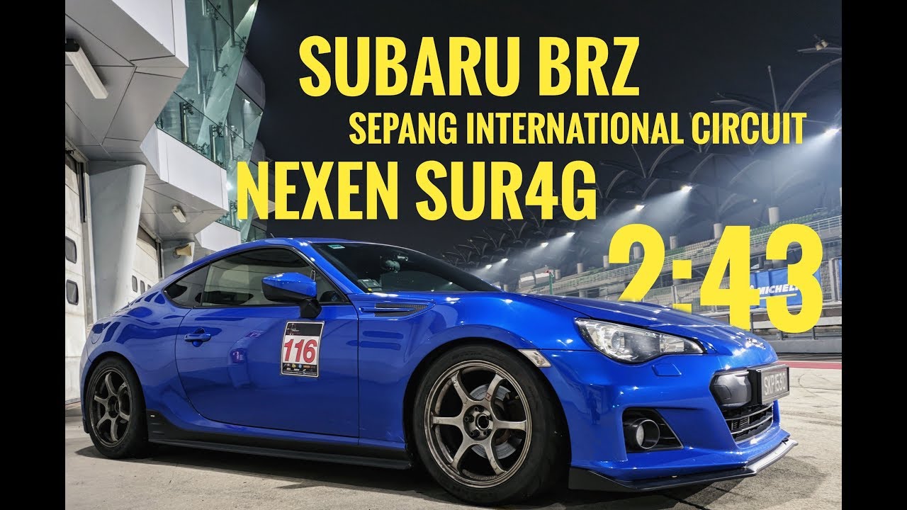 Subaru BRZ - Sepang International Circuit (Nexen SUR4G)