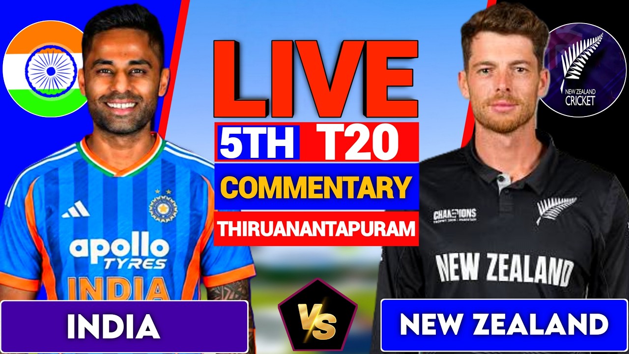Live: India vs New Zealand, 5th T20 | Live Cricket match preview Score & Commentary, IND vs NZ