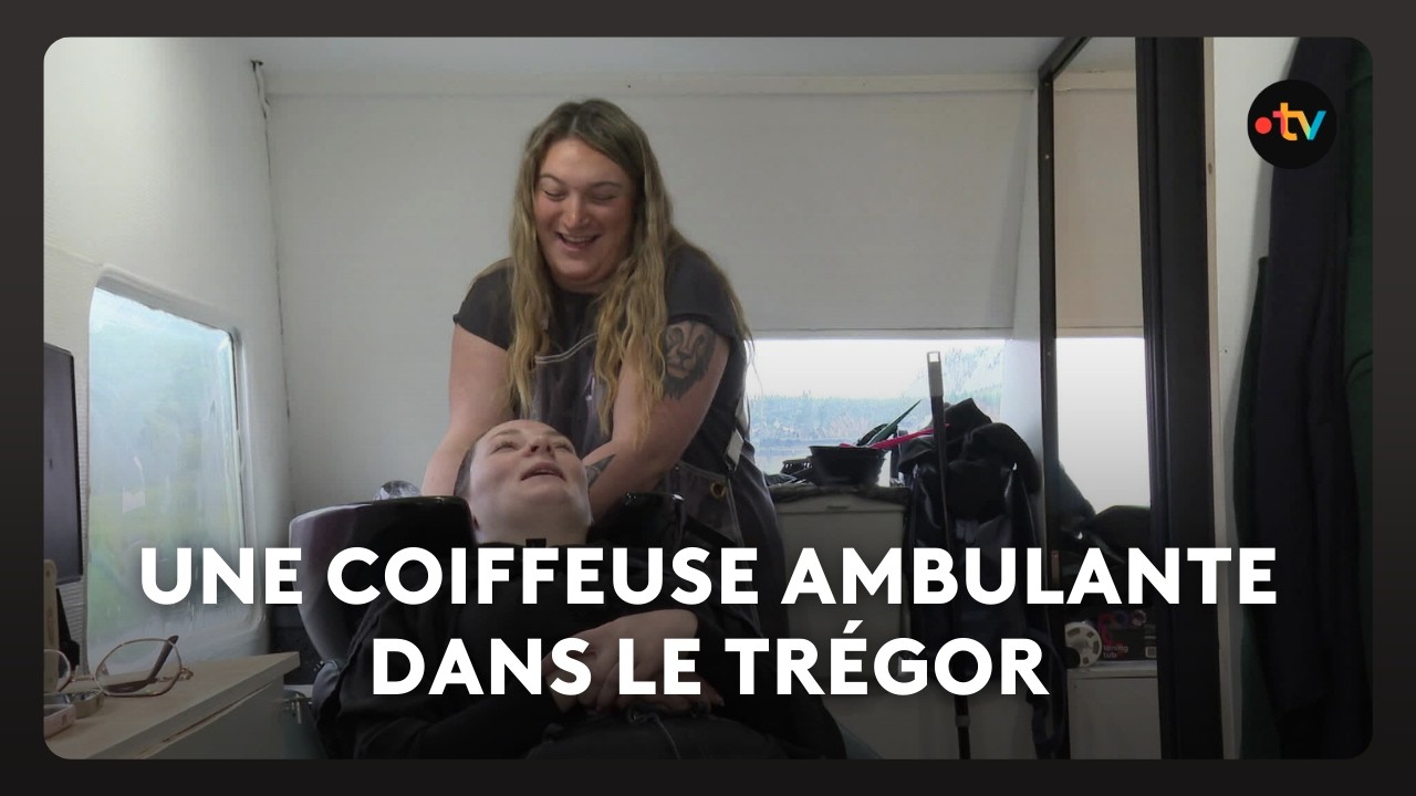 Une autre façon de se faire coiffer pour répondre au manque de coiffeurs dans les villages.
