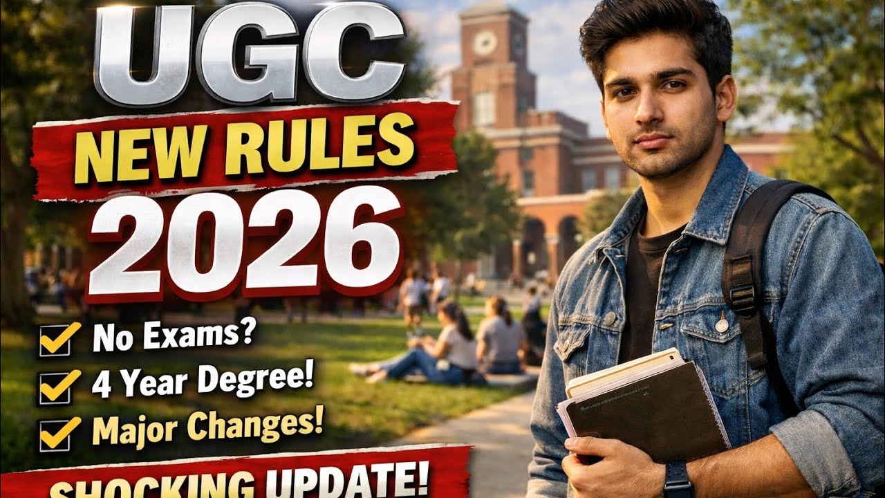 UGC new rules 2026 ... explained in Telugu 