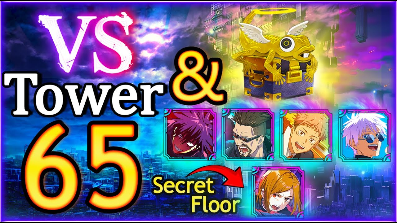 JJK Phantom Parade: VS Tower Floor 65 | Deathless Run | SECRET FLOOR INCLUDED