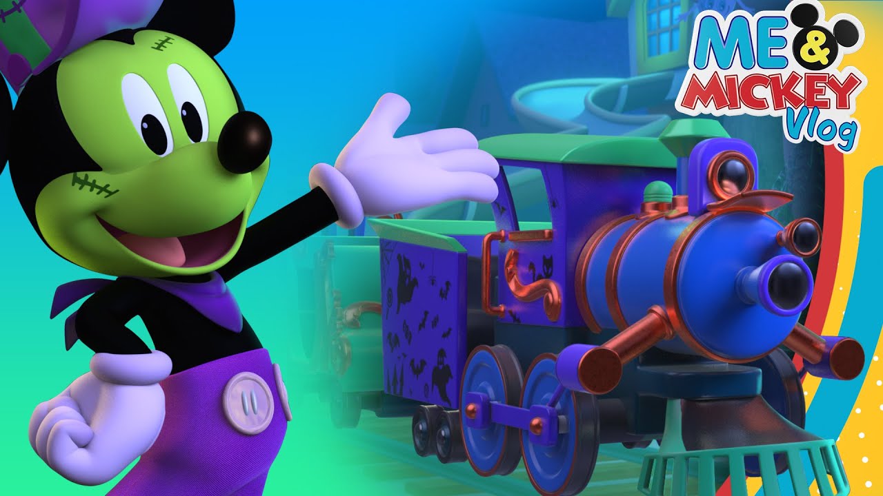 Halloween Train Ride 🎃🚋 | Me & Mickey | Vlog 69 | ​ @disneyjr