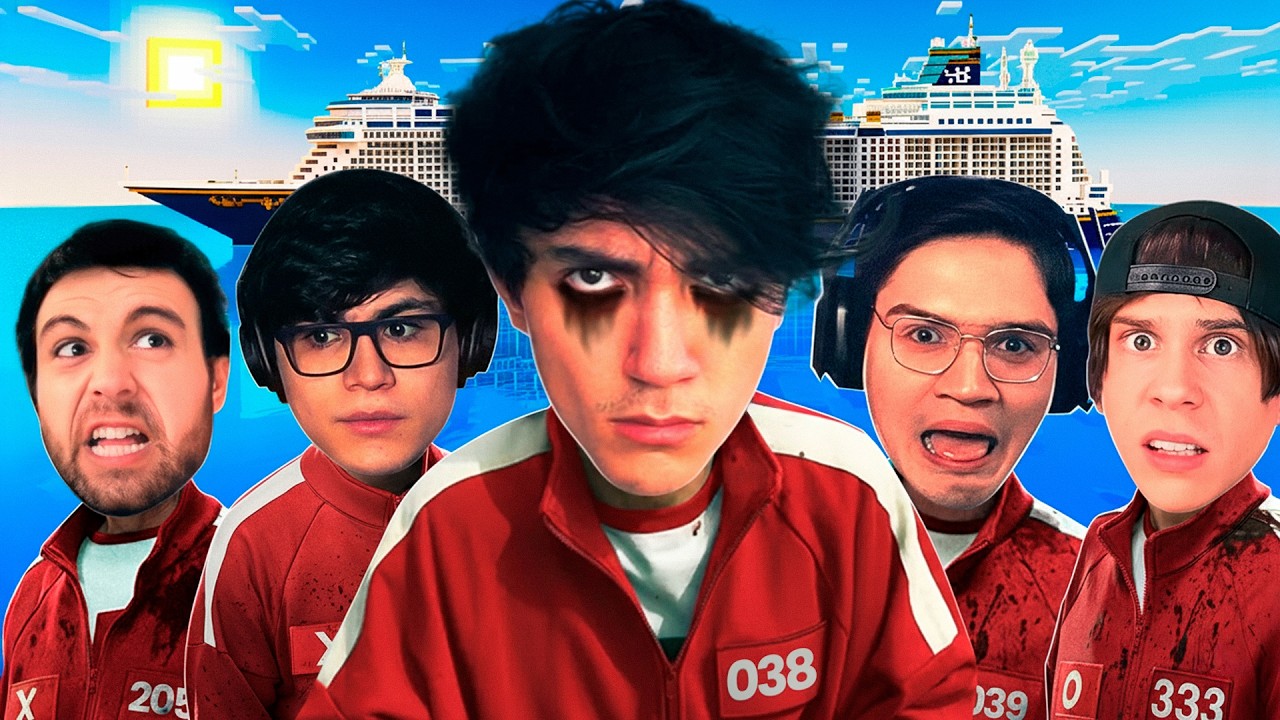 PARTICIP&Eacute; EN EL JUEGO DEL CALAMAR POR $100,000 EN UN CRUCERO !!