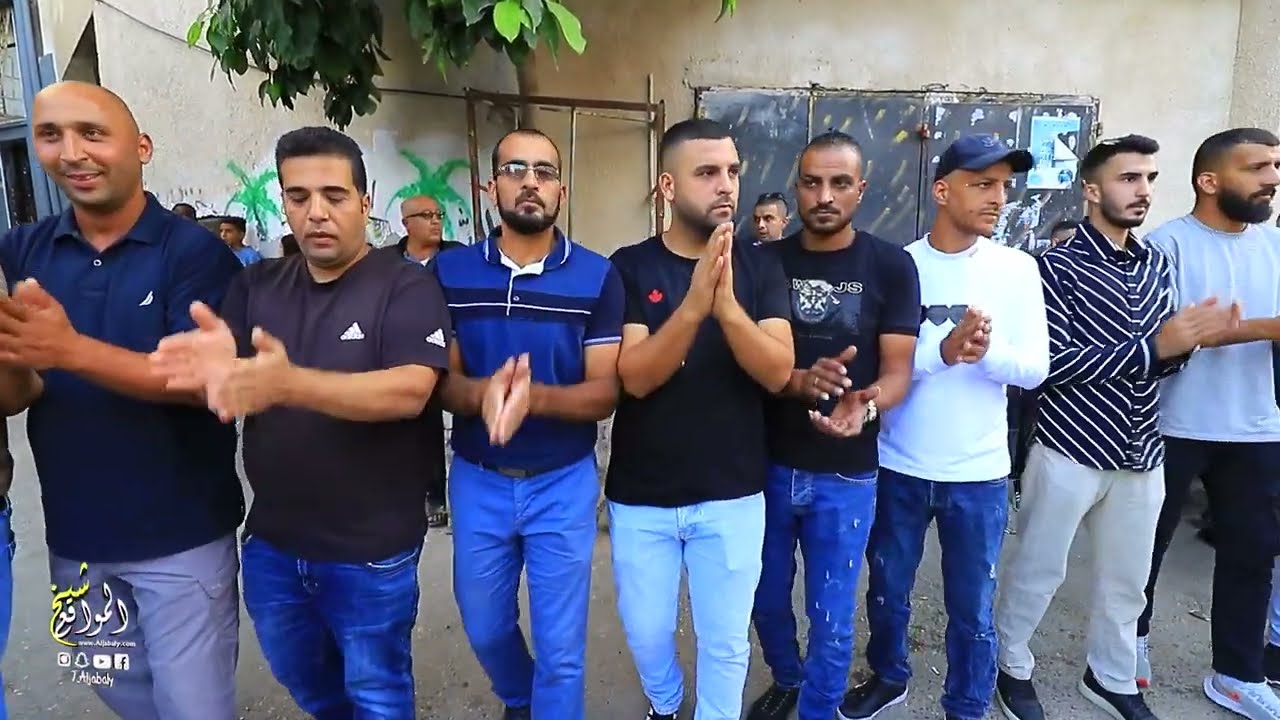 دحية نارية حمام العريس محمد حامد والفنان اسامة القبج  - مخيم نورشمس 2022