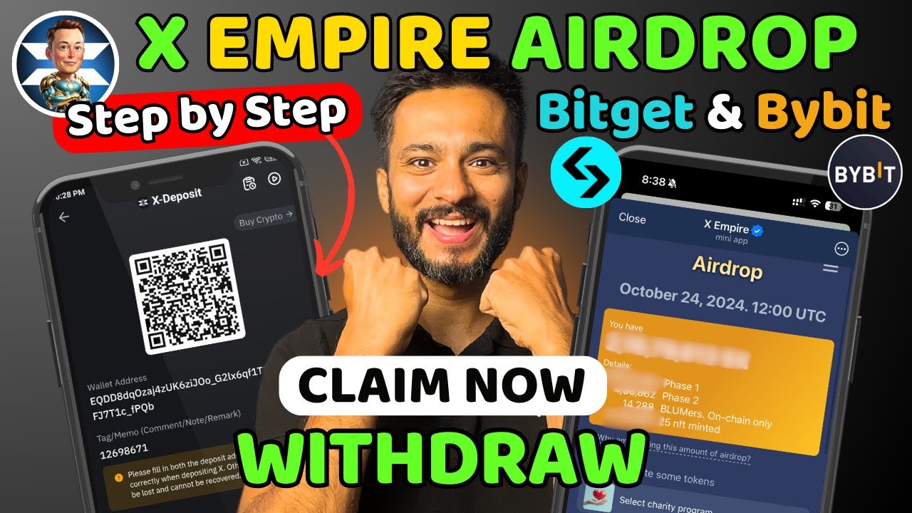 X Empire Airdrop Claim Step by Step | X Empire Token Allocation Starts | X Empire Withdrawal Now