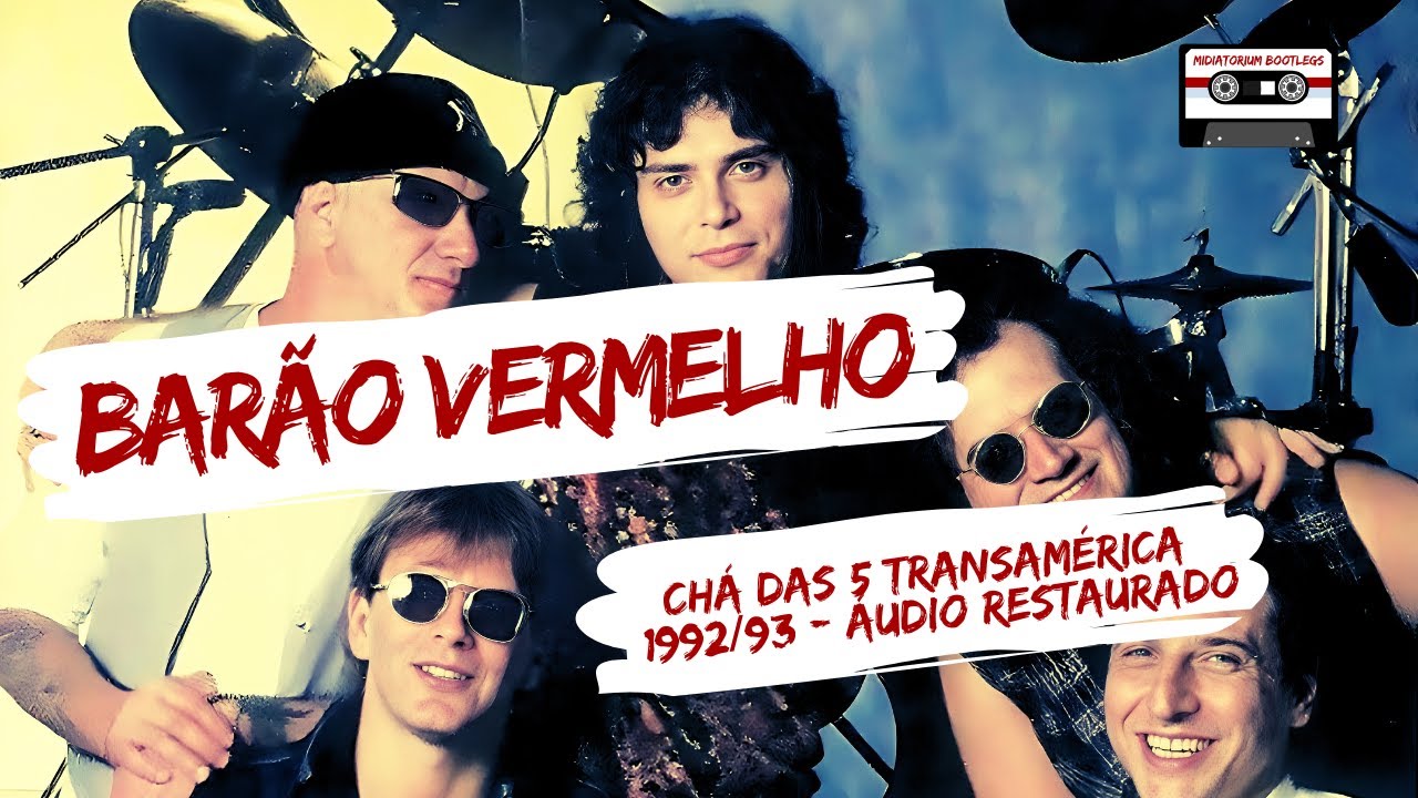 Barão Vermelho | Chá das 5 Transamérica | 1991 | áudio restaurado