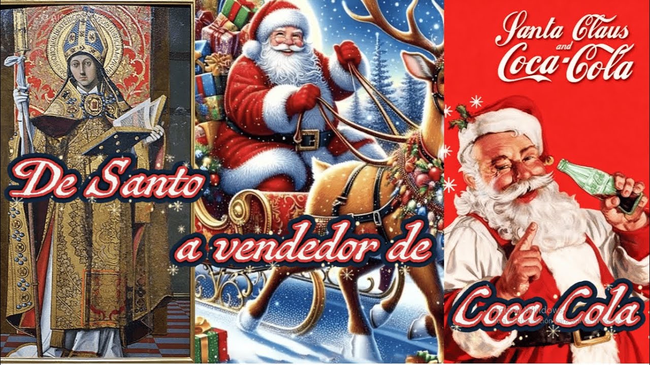 La Historia de Papá Noel #navidad #santaclaus #papanoel #santos #fiestas #reina