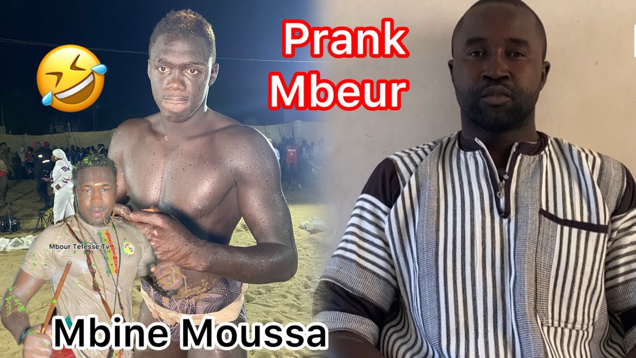 Prank Mbeur Mbine Moussa lolou mome 🤣🤣 Emotion ever Bross Moy dii 