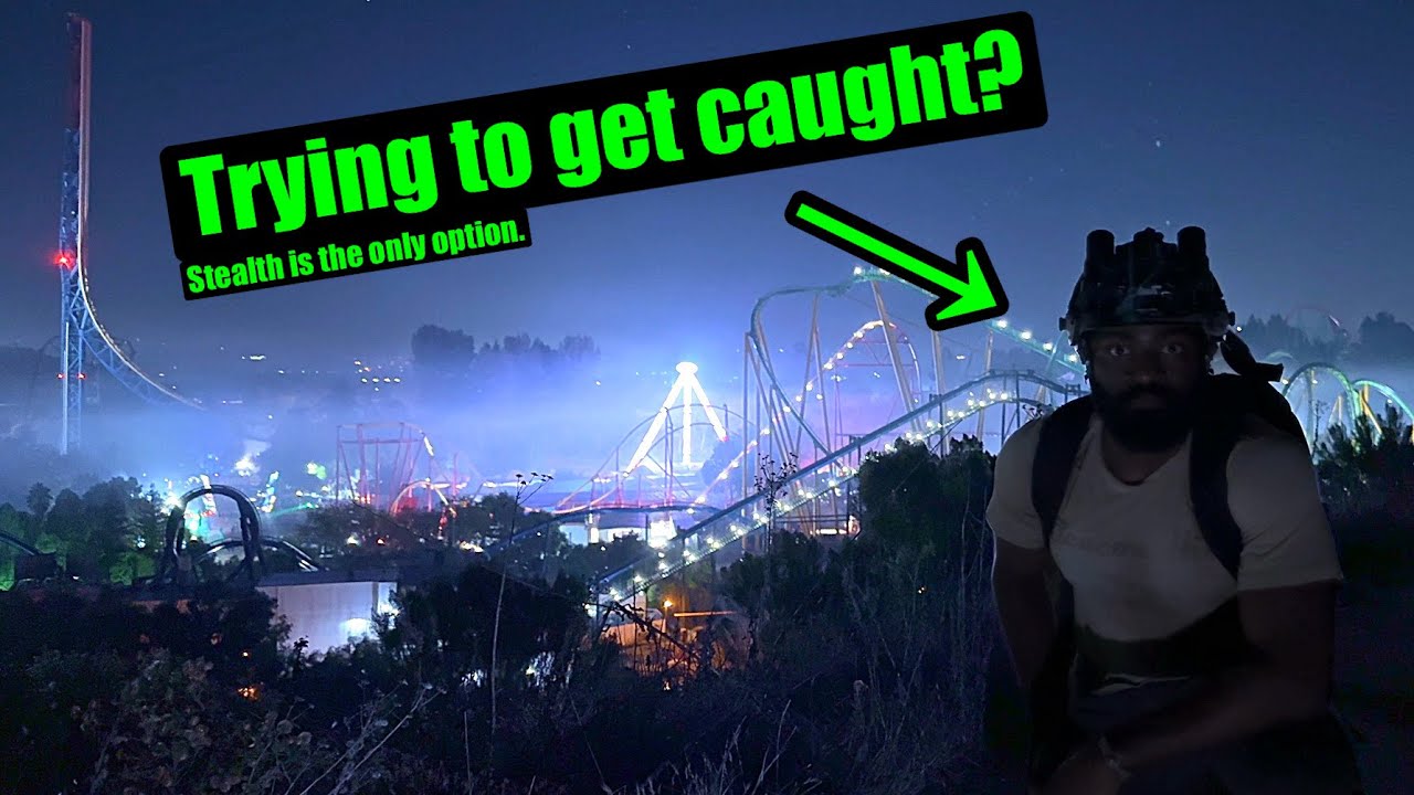 ШПИОНИРУЕШЬ ЗА ФЕСТИВАЛЕМ СТРАХОВ В SIX FLAGS MAGIC MOUNTAIN? Не попадись.