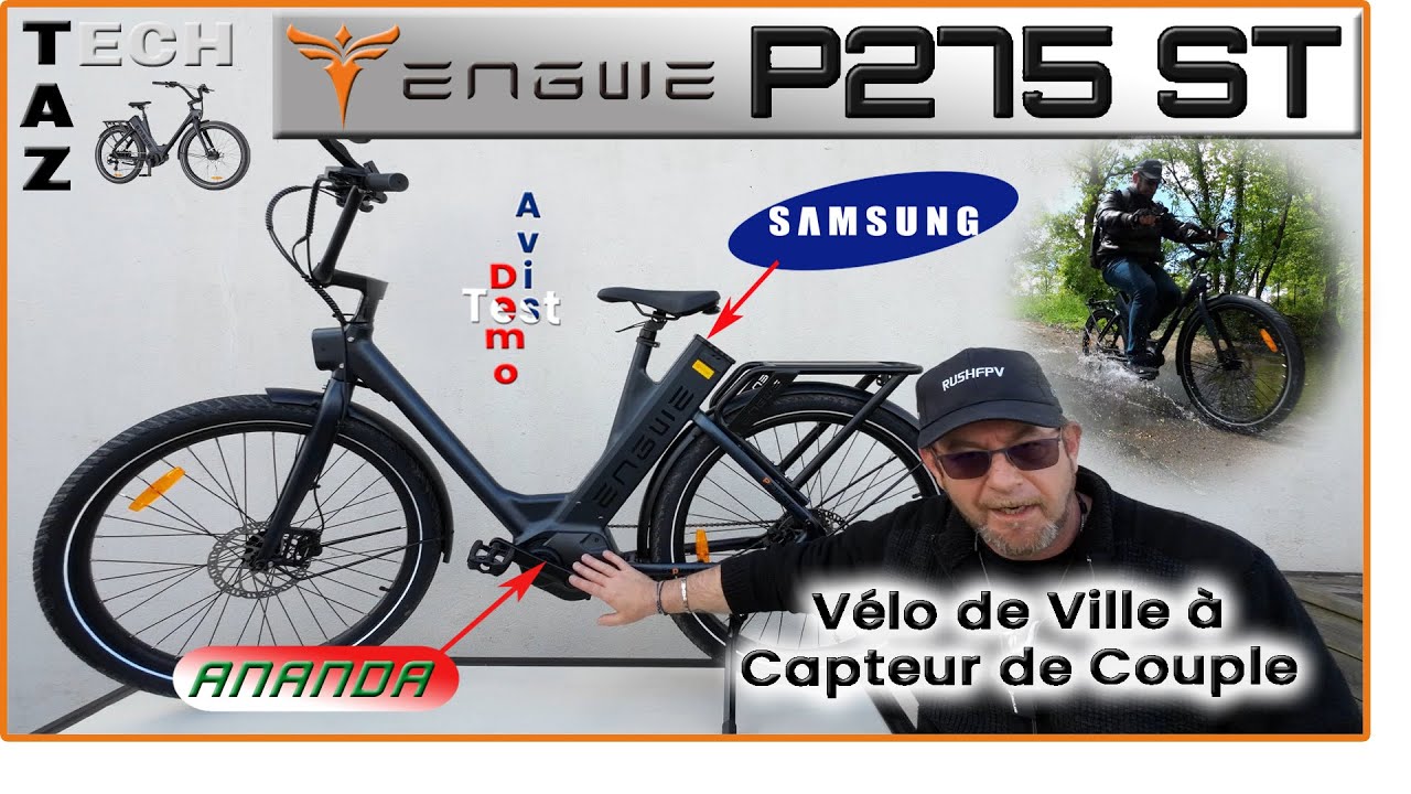 ENGWE P275 ST - Test complet & AVIS - Vélo Electrique de ville haut de gamme ?