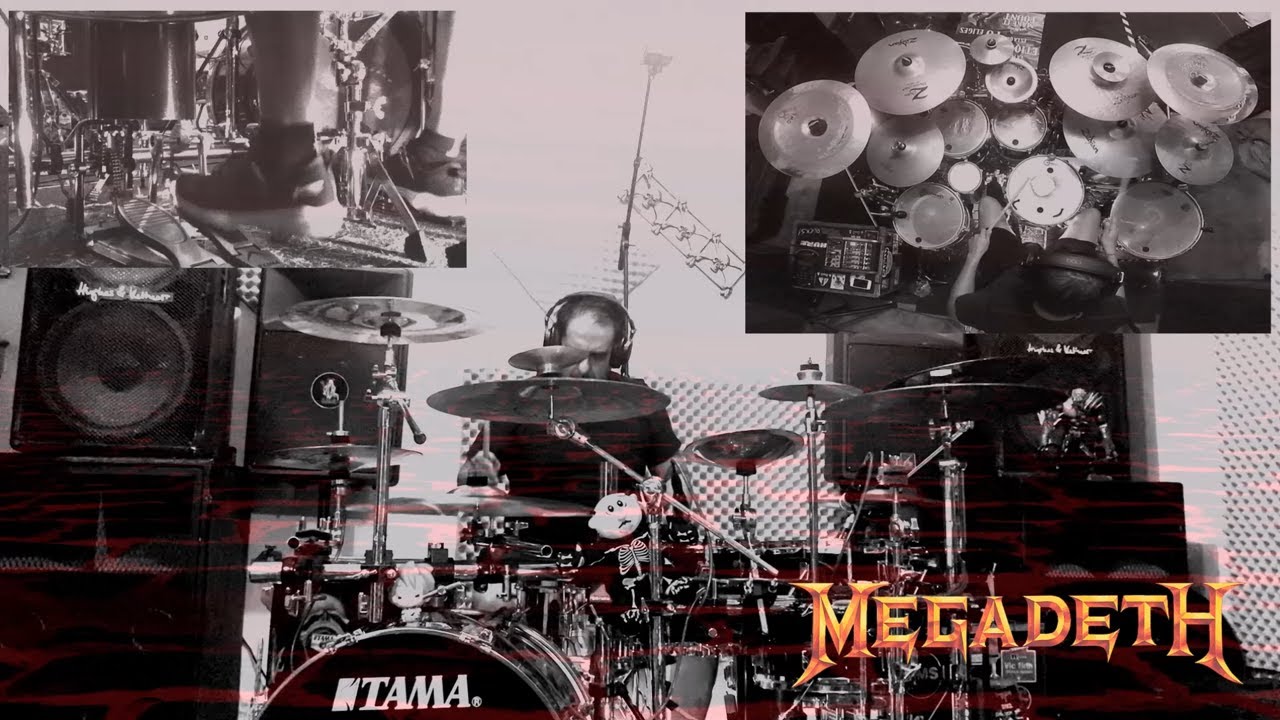 Megadeth - Into The Lungs Of Hell #drumcover  #454