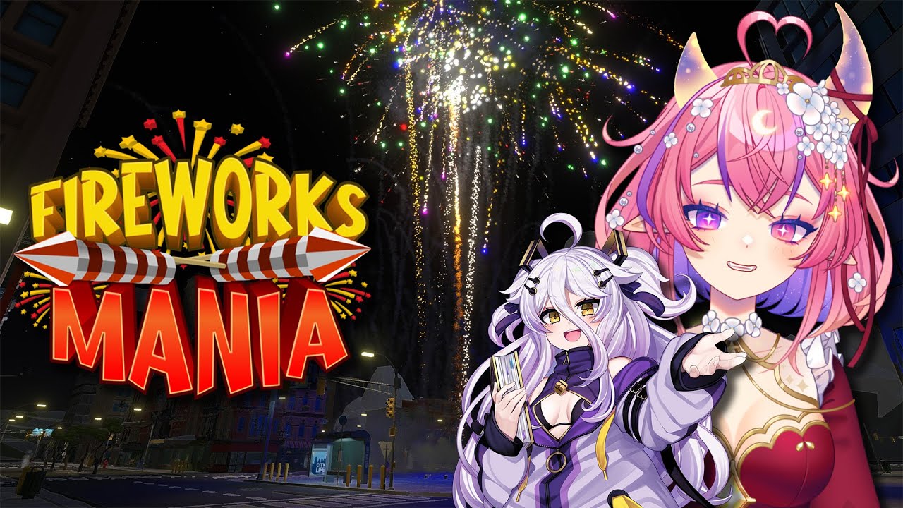 Ironmouse Plays Fireworks Mania with Henya