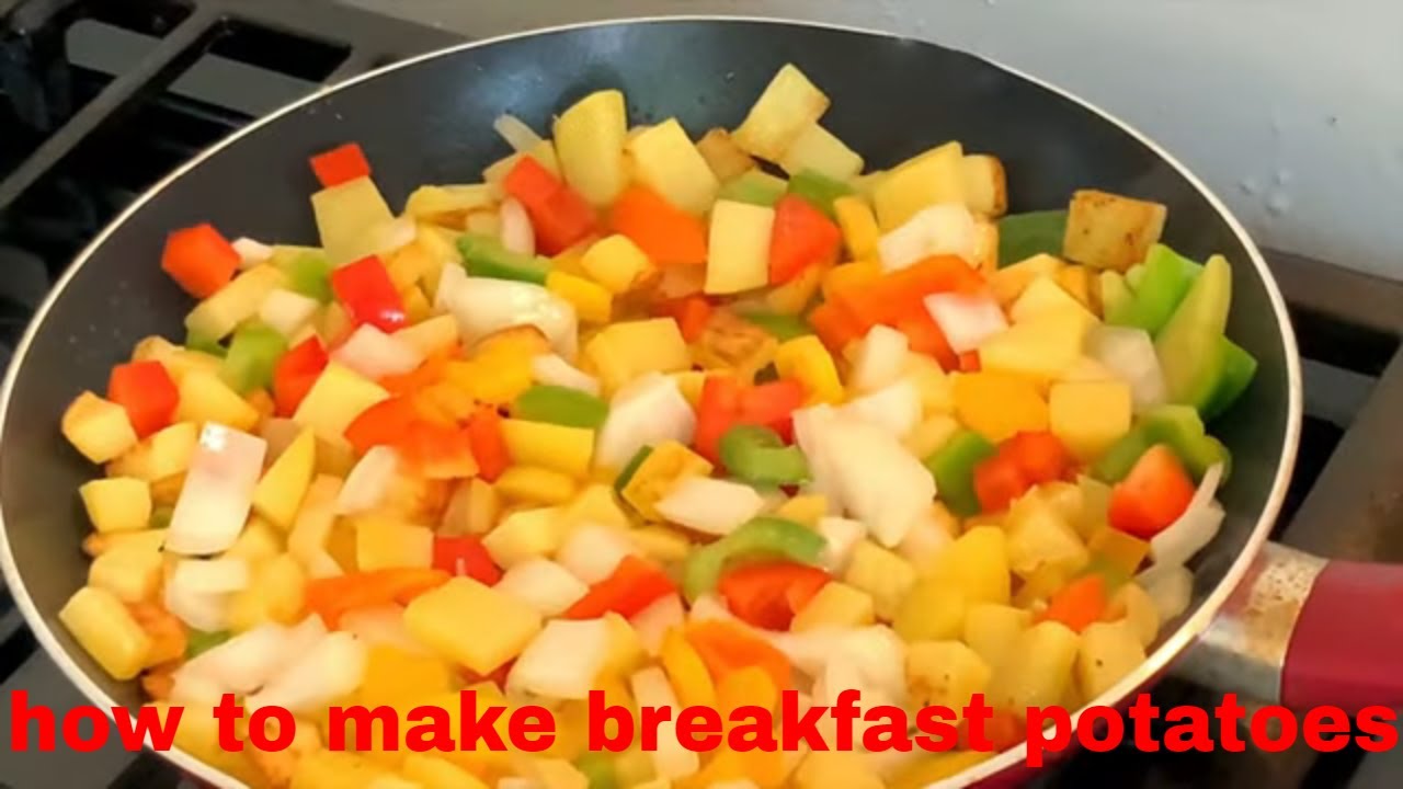Breakfast Potato Recipe/ Potatoes O’ Brien