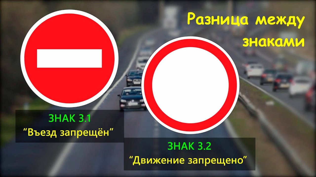 Различия знаков 