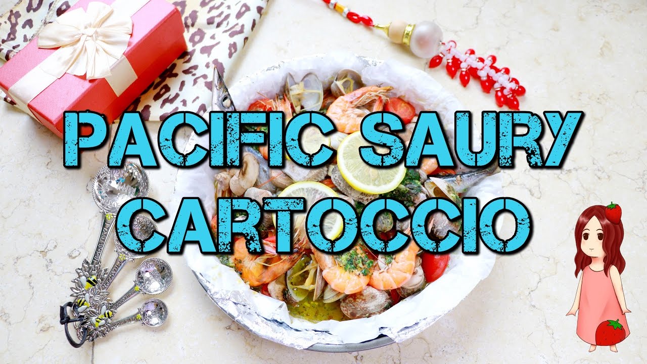 Pacific Saury Cartoccio 包烤秋刀鱼 (Shokugeki no Soma 食戟之灵) - EP 25