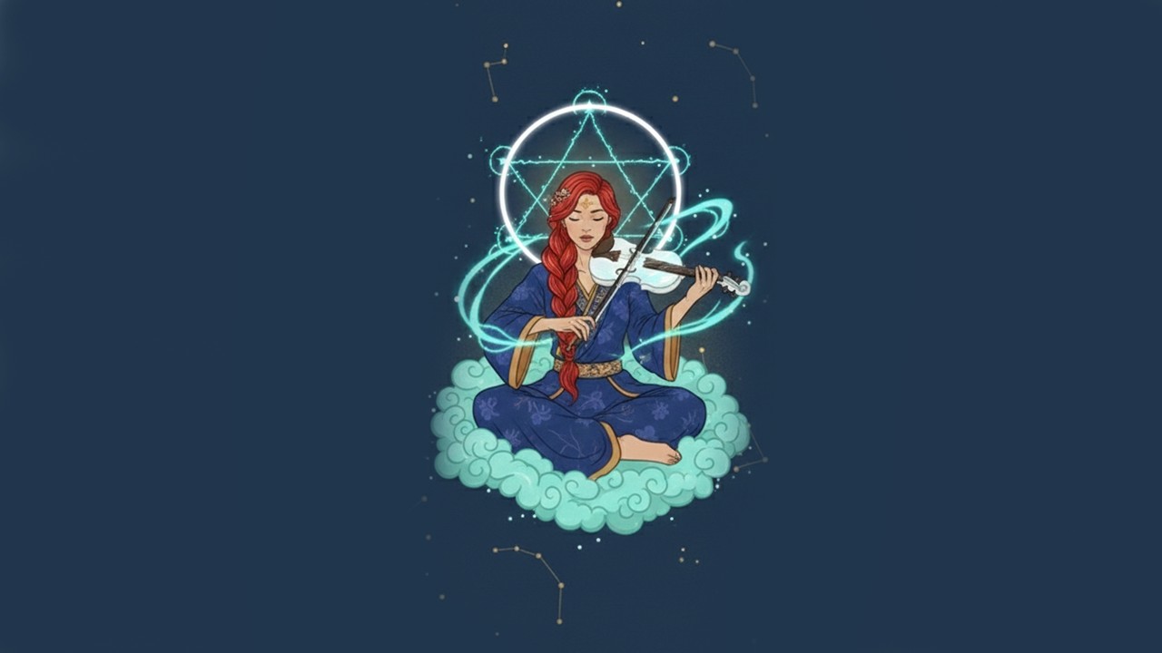 ✨🎻 Meditation Music for Anxiety Relief – Handpan & Soft Violin 🎻✨