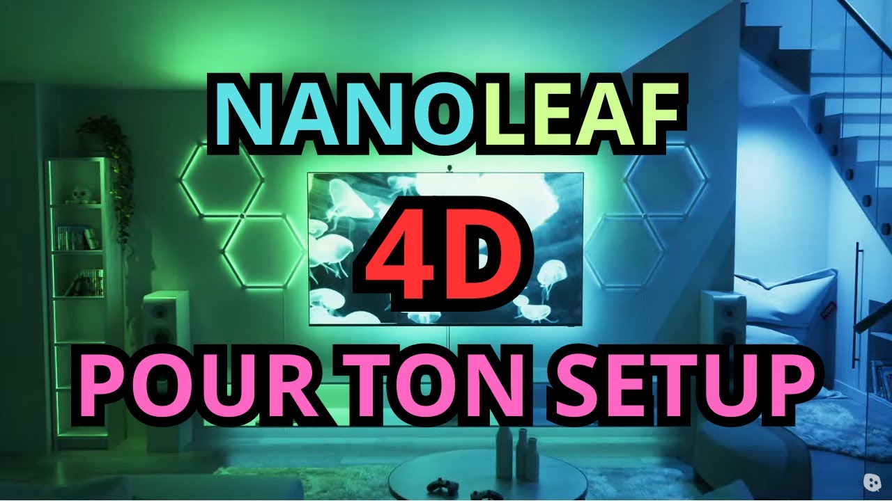 NANOLEAF 4D :  Des lumières incroyable pour ton setup !