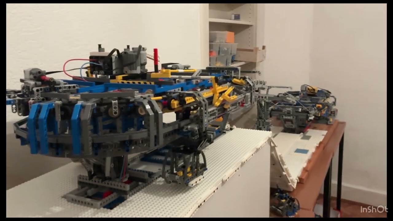 LEGO TECHNIC: télécabine débrayable / detachable gondola / seilbahn