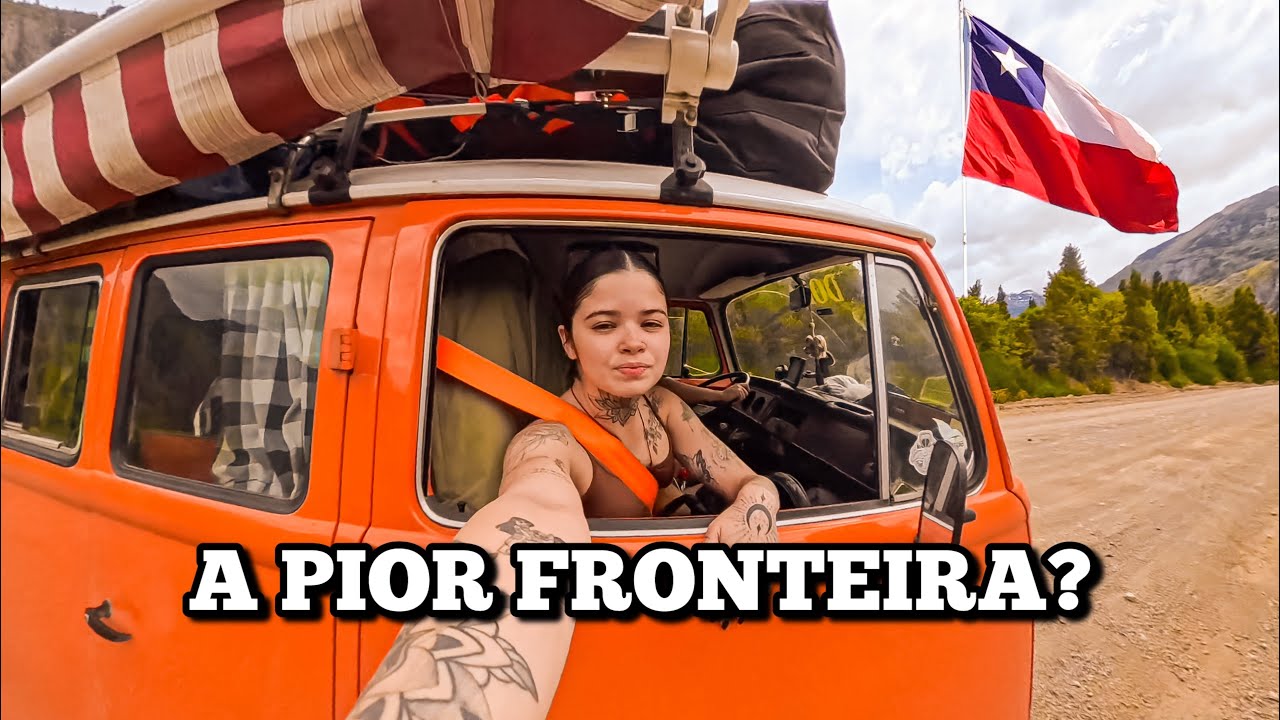 CHEGAMOS DE KOMBI EM UM NOVO PAÍS! A pior fronteira das Américas?