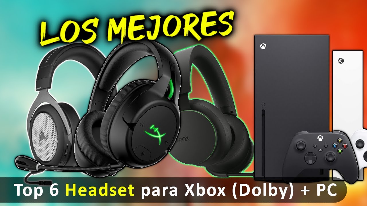 Top 6 Los mejores auriculares para XBOX 💦 (One, Series S|X, Dolby Atmos y mucho más)