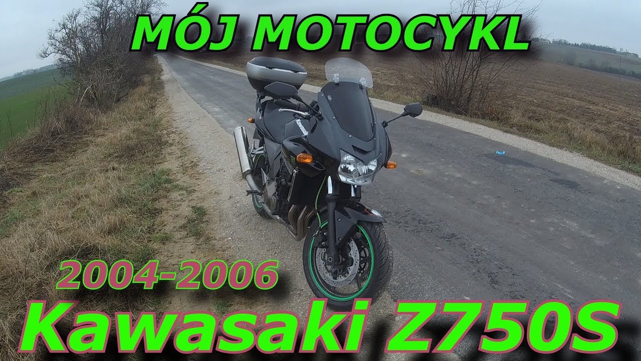 Kawasaki Z750S Z750 2004-2006. Video test, recenzja, prezentacja, vlog